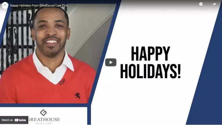 Happy Holidays From Greathouse Law Firm