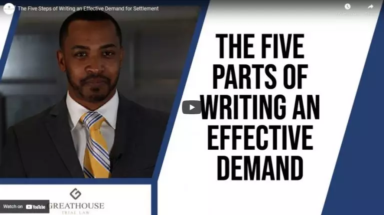 The Five Steps of Writing an Effective Demand for Settlement
