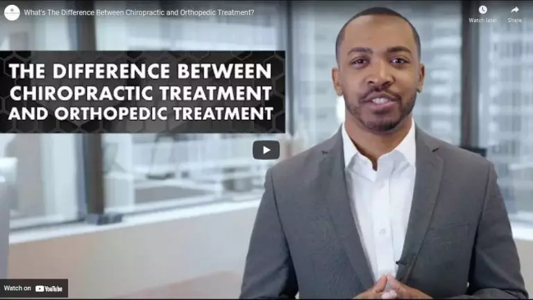 What’s The Difference Between Chiropractic and Orthopedic Treatment?