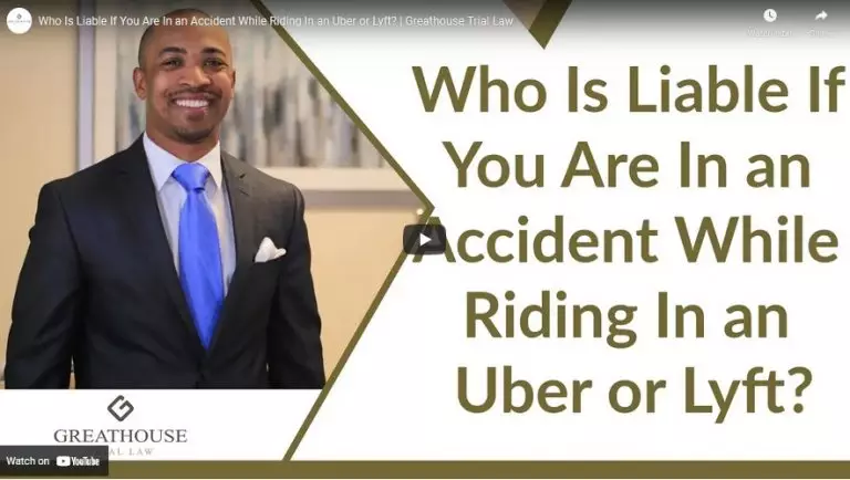 Who Is Liable If You Are In an Accident While Riding In an Uber or Lyft?